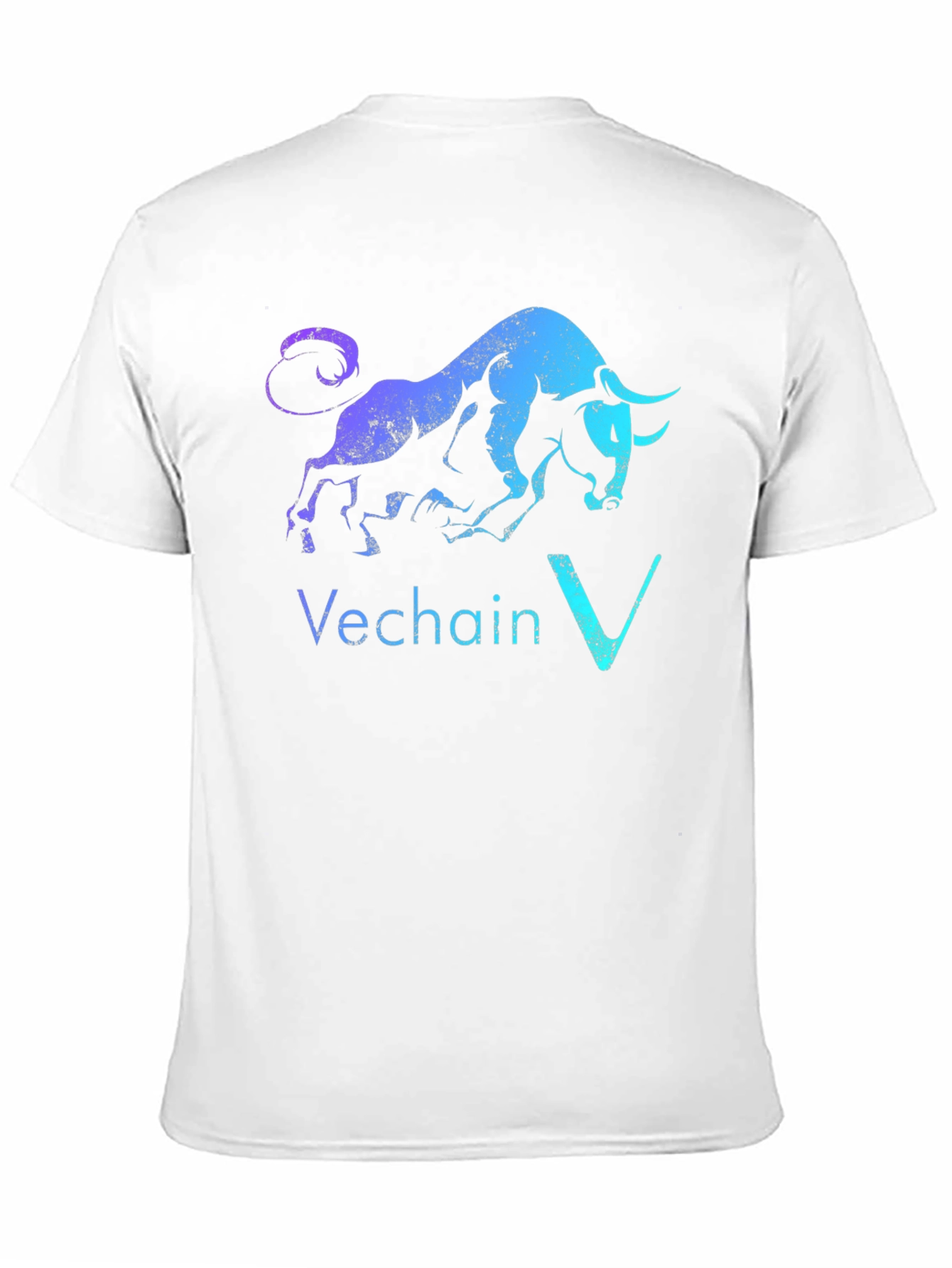 Vechain Bull T-Shirt - Crypto Investor Tee