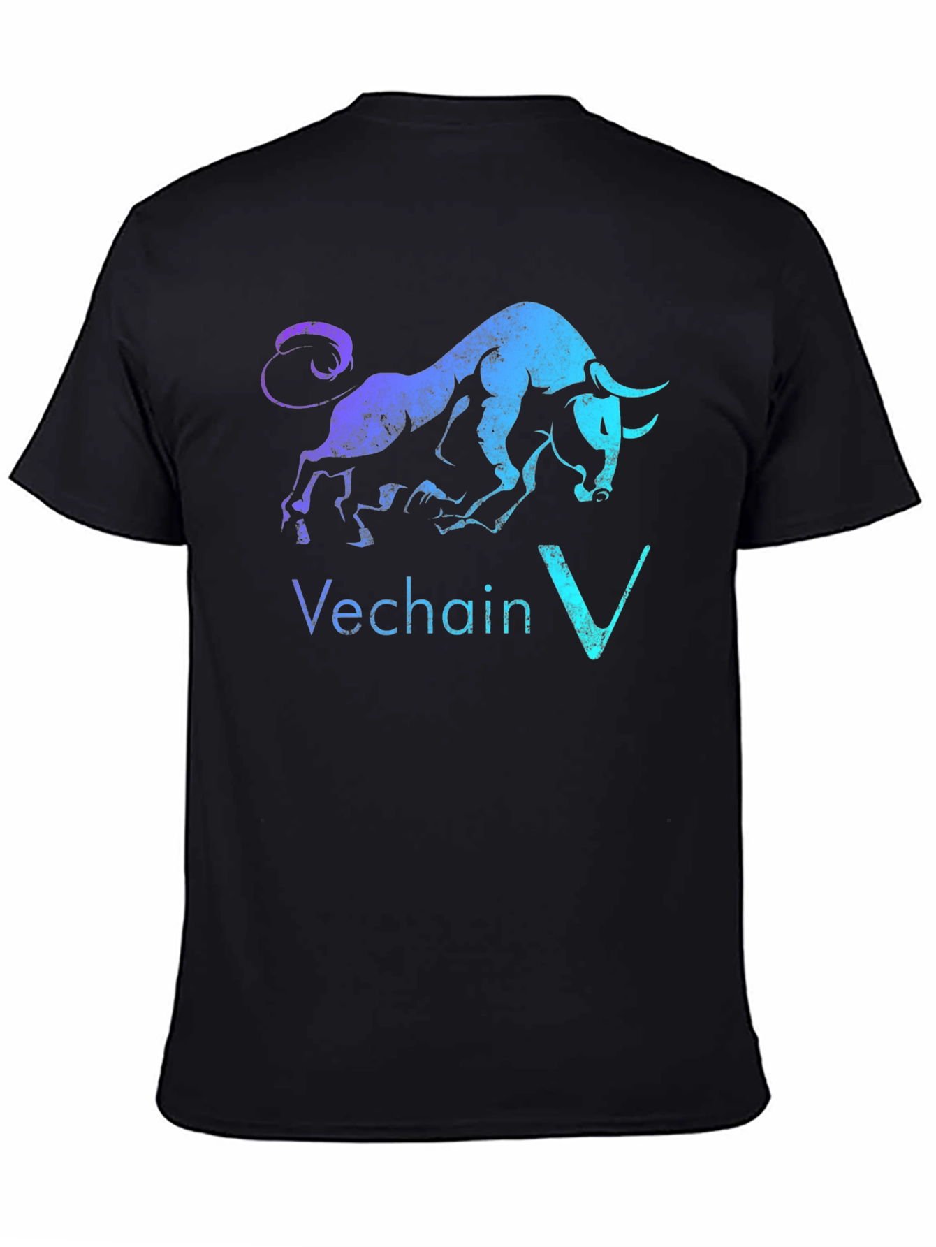Vechain Bull T-Shirt - Crypto Investor Tee