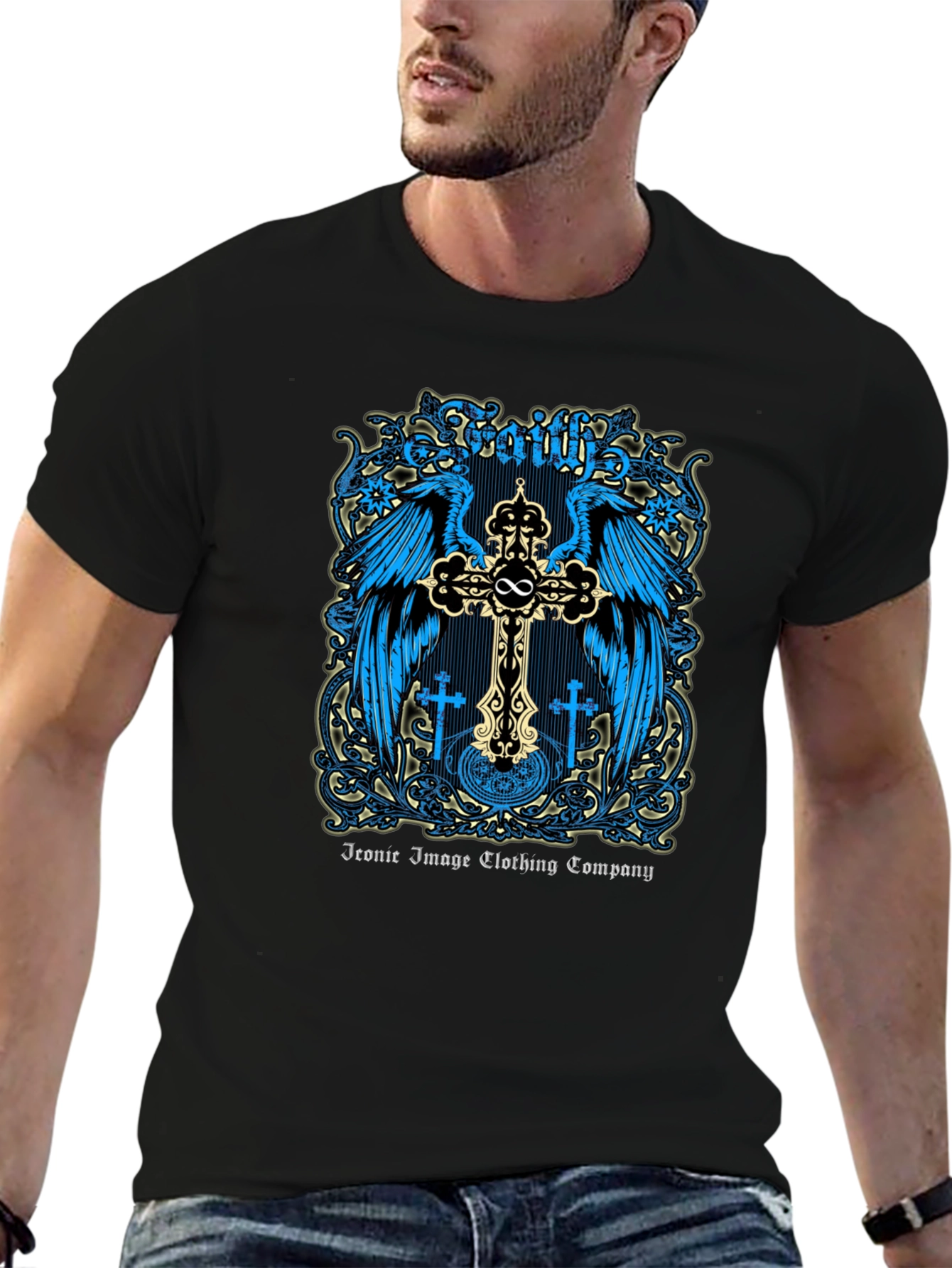 Faith Graphic Tee - Iconic Image Clothing