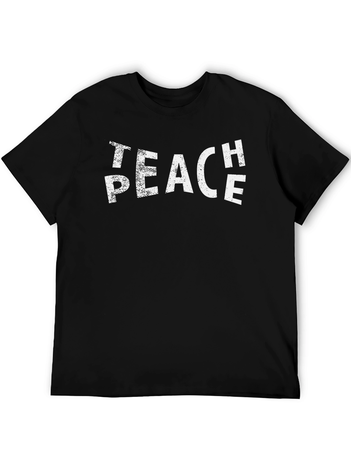 Teach Peace Graphic Tee - Soft Cotton T-Shirt