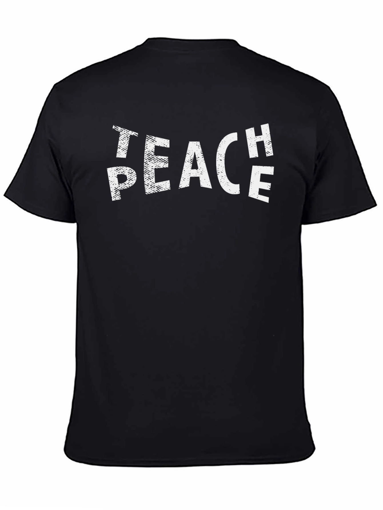Teach Peace Graphic Tee - Soft Cotton T-Shirt