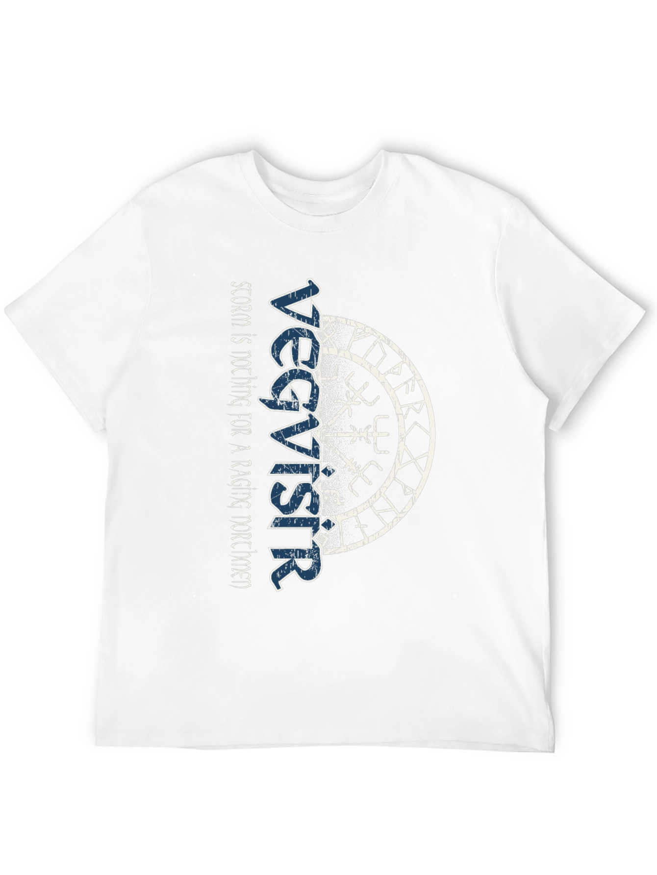Vegvisir Viking Compass Black T-Shirt