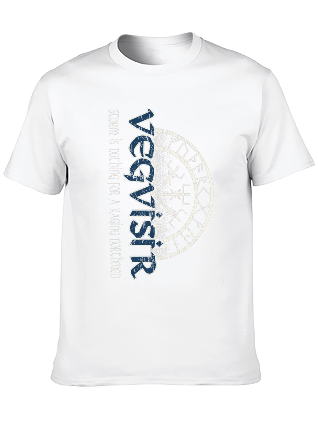 Vegvisir Viking Compass Black T-Shirt