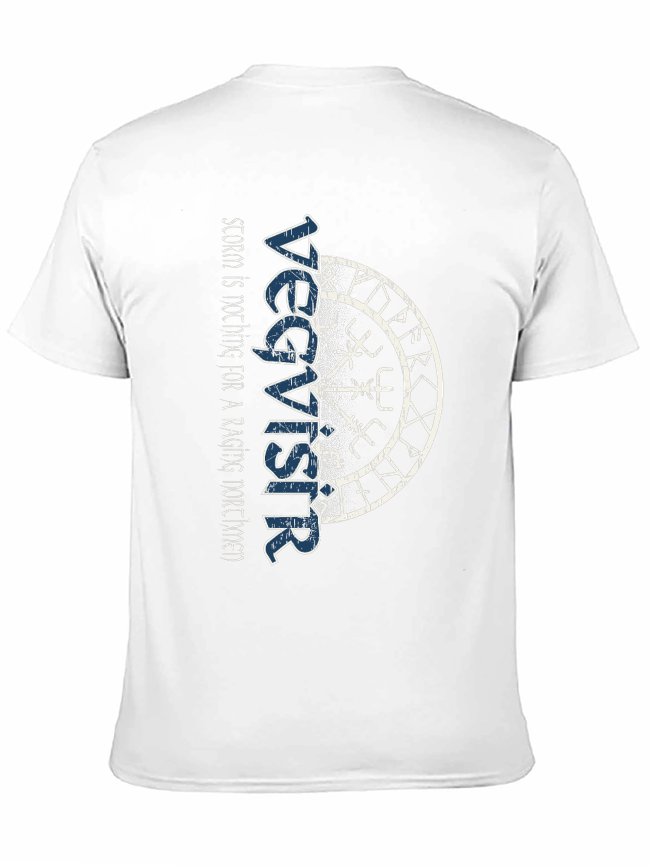 Vegvisir Viking Compass Black T-Shirt