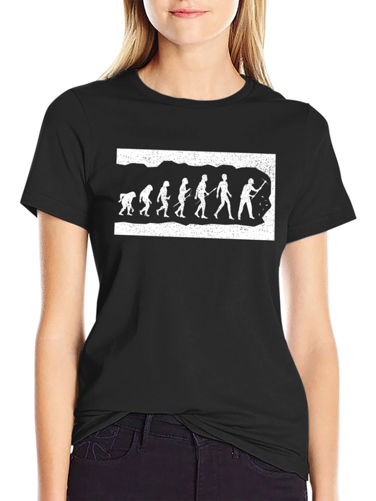 Evolution of Miner Funny T-Shirt