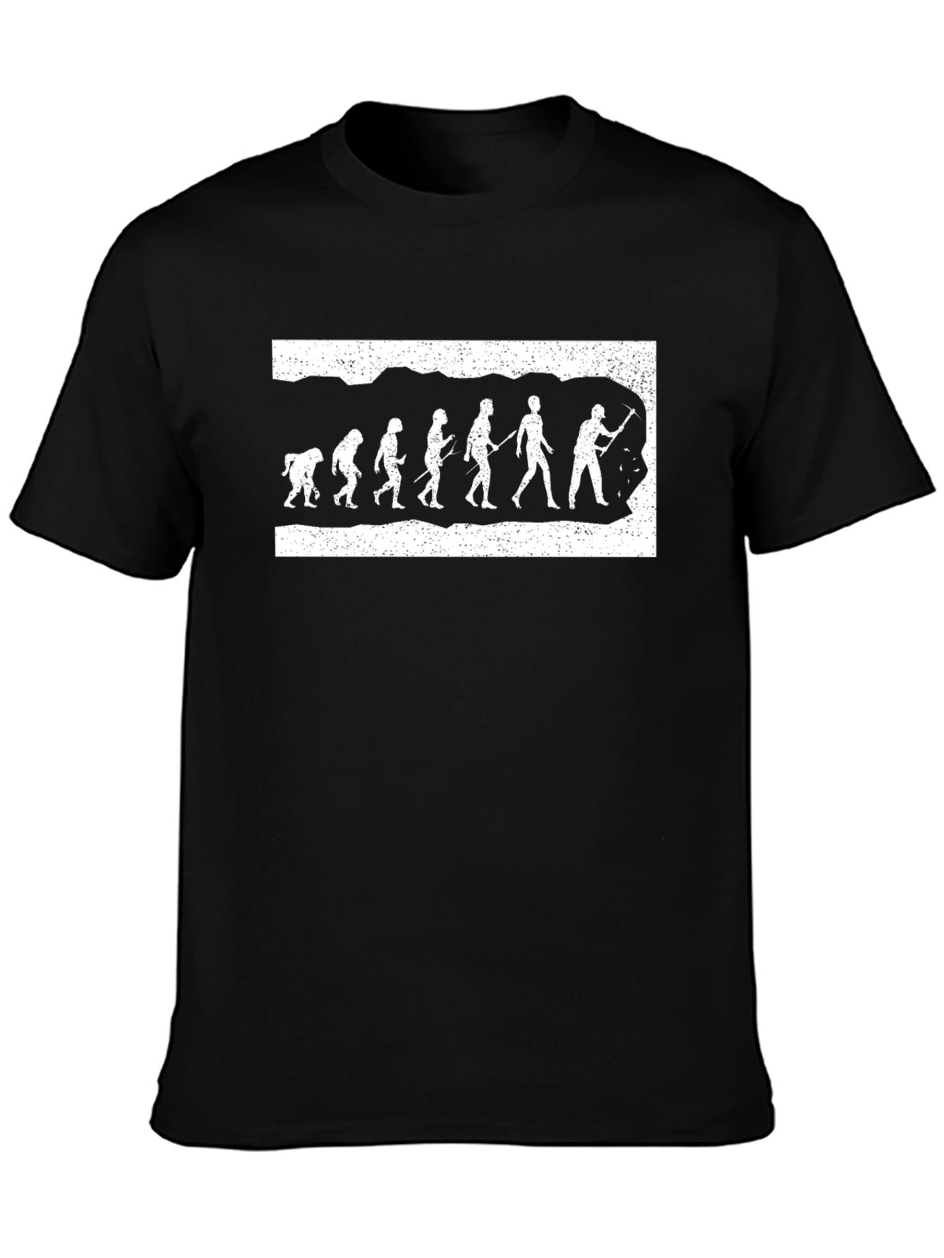 Evolution of Miner Funny T-Shirt