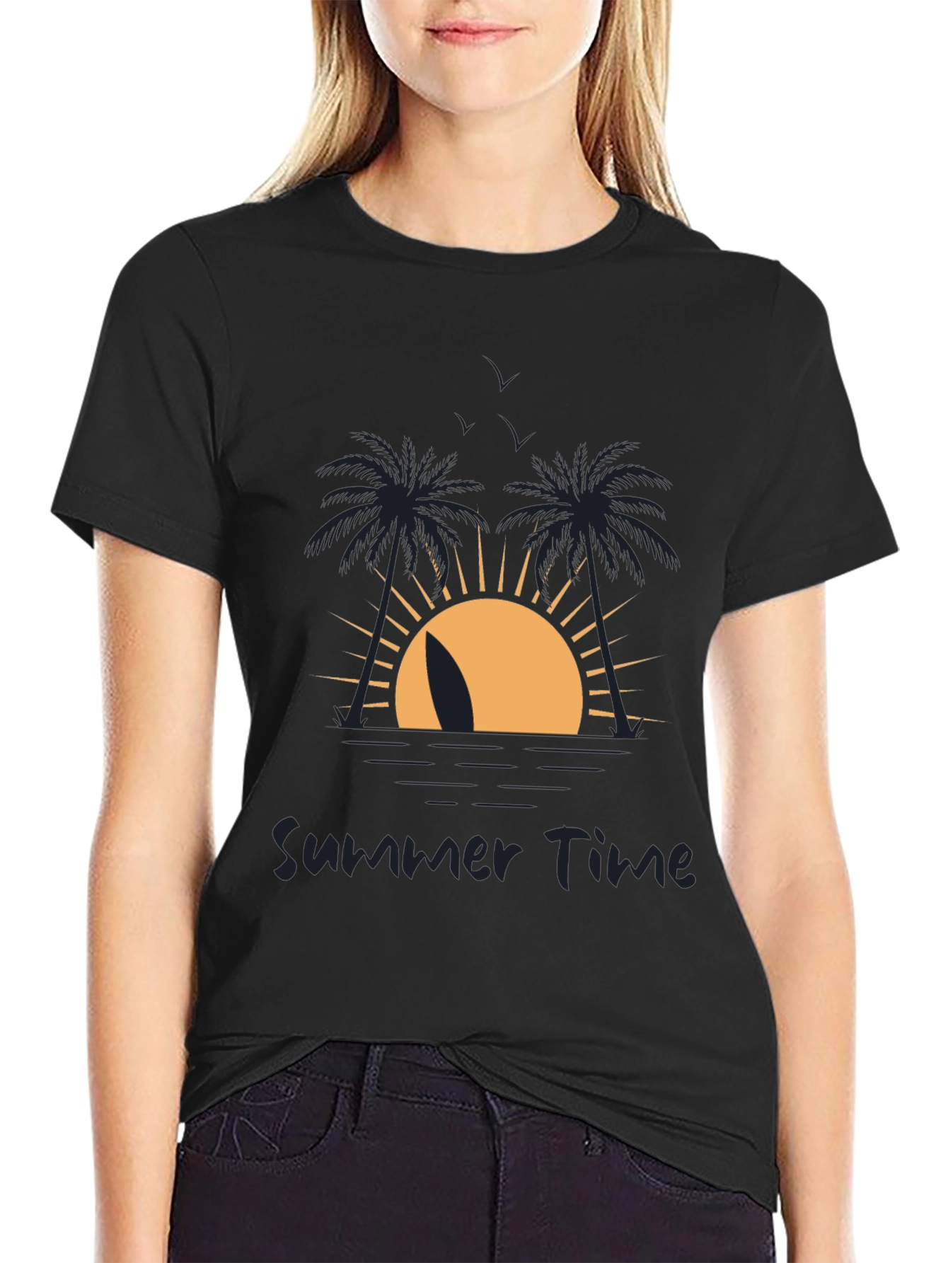 Summer Time Graphic Tee - Beach Vibes