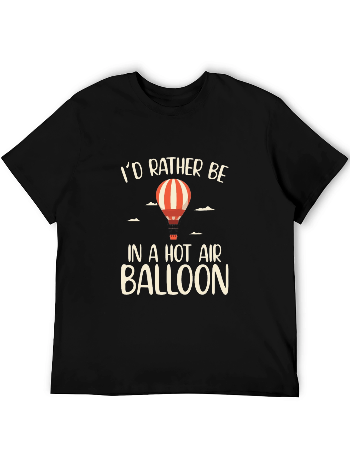 Hot Air Balloon Graphic T-Shirt - Adventure Awaits!