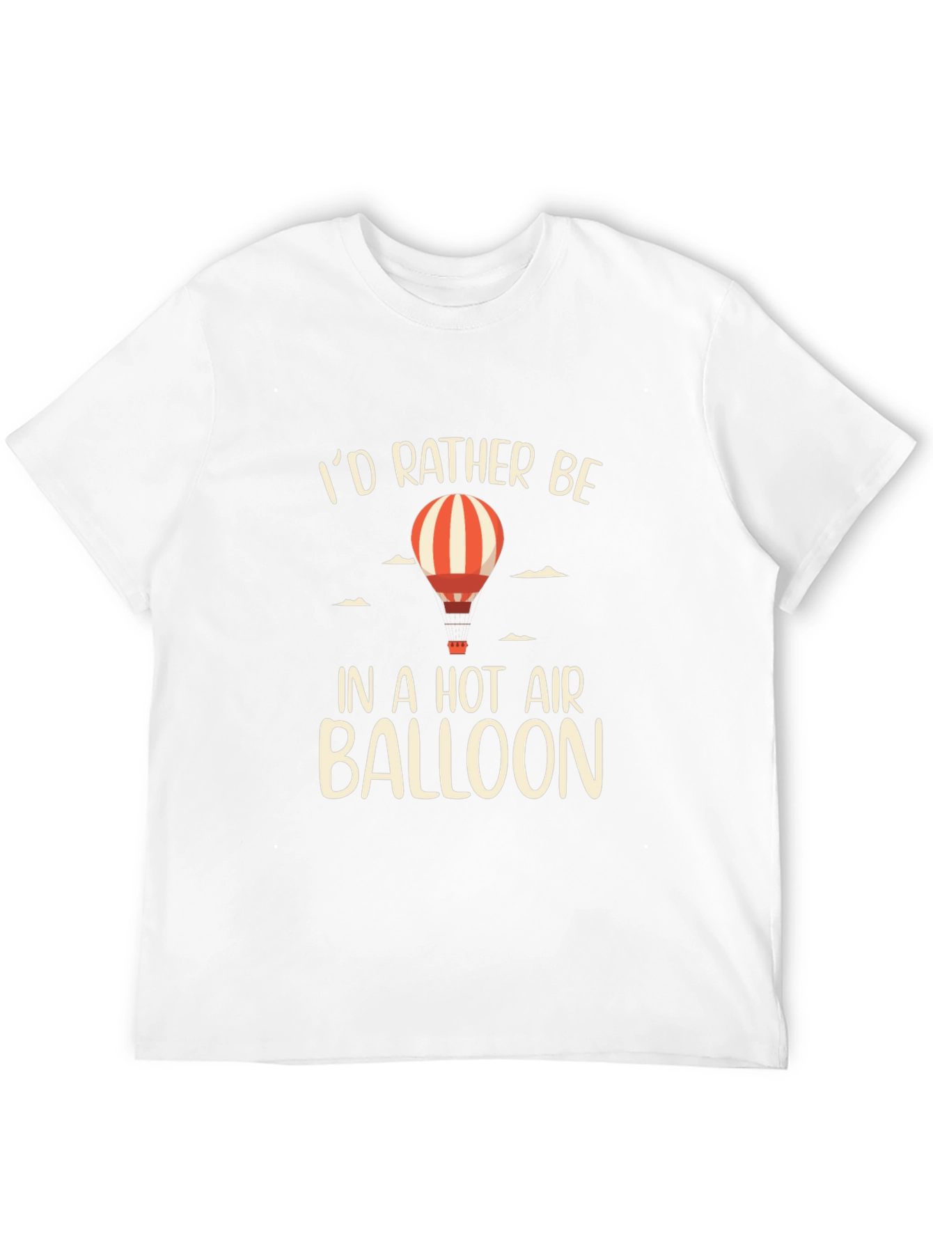 Hot Air Balloon Graphic T-Shirt - Adventure Awaits!