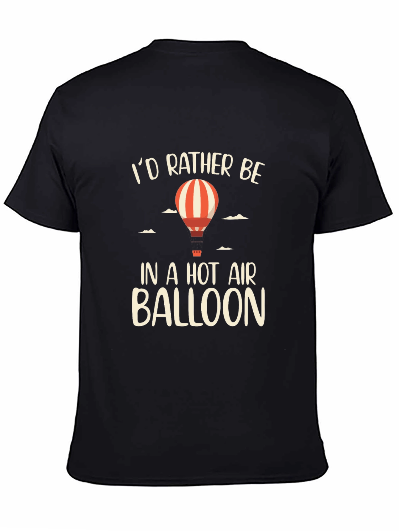 Hot Air Balloon Graphic T-Shirt - Adventure Awaits!