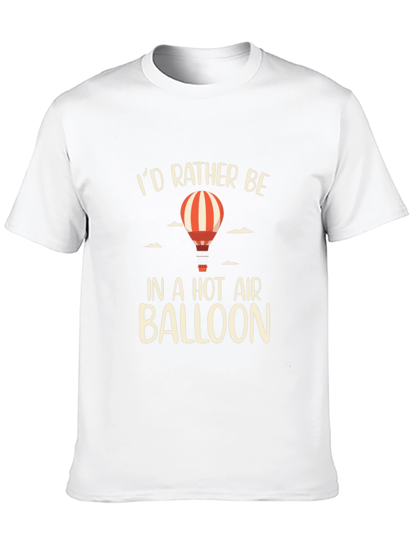 Hot Air Balloon Graphic T-Shirt - Adventure Awaits!