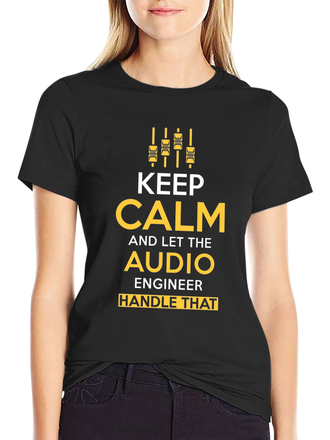 Keep Calm Audio Engineer T-Shirt