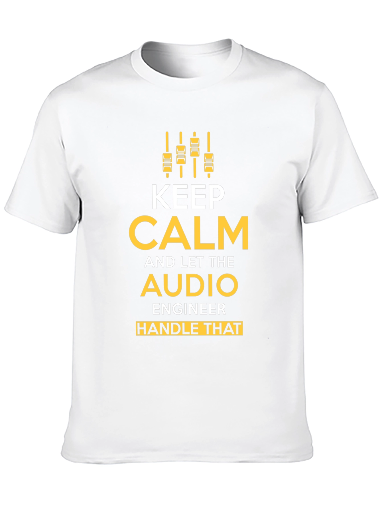 Keep Calm Audio Engineer T-Shirt