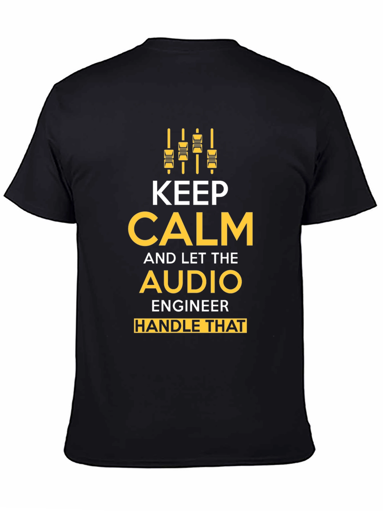 Keep Calm Audio Engineer T-Shirt