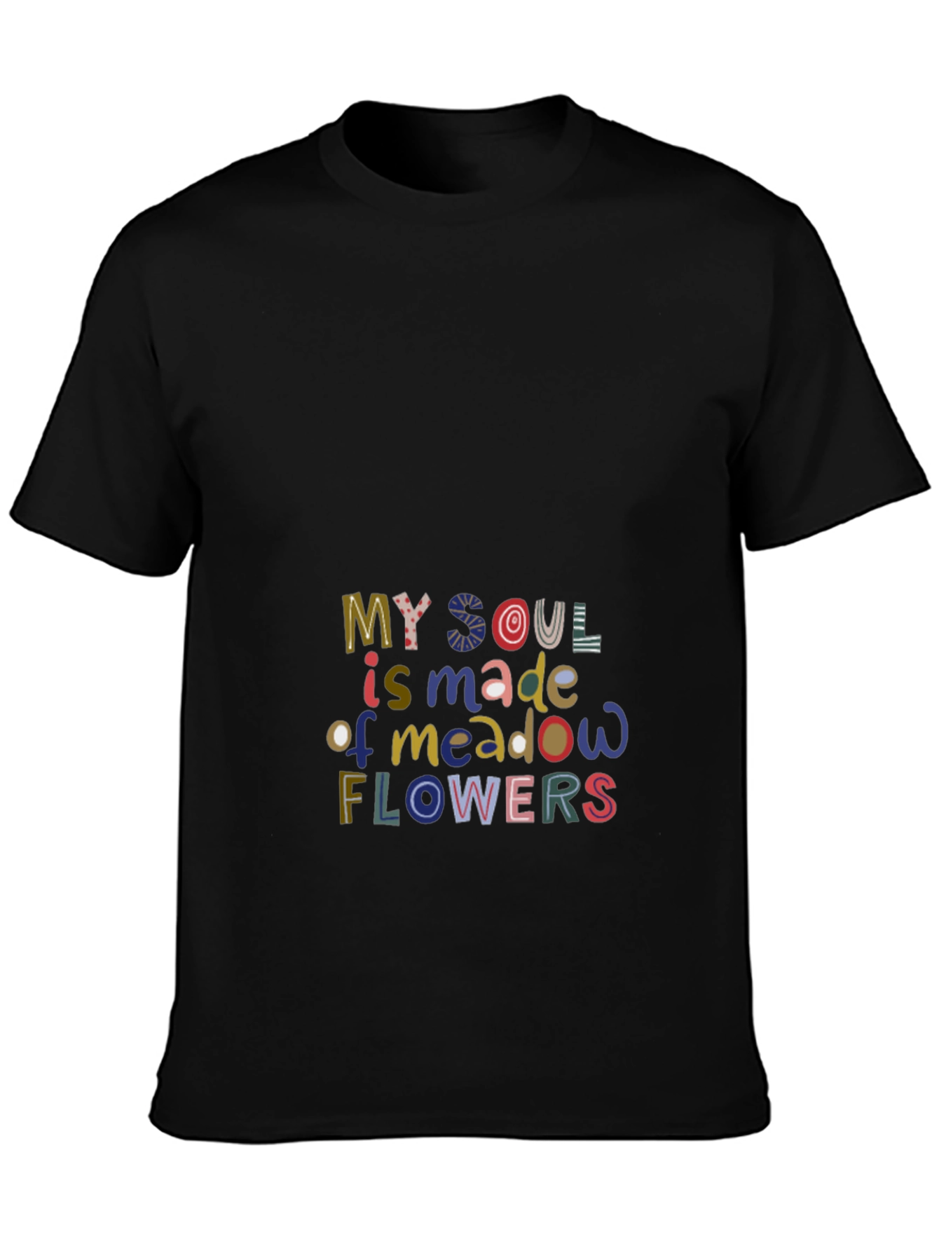 My Soul is Made of Meadow Flowers Graphic Tee