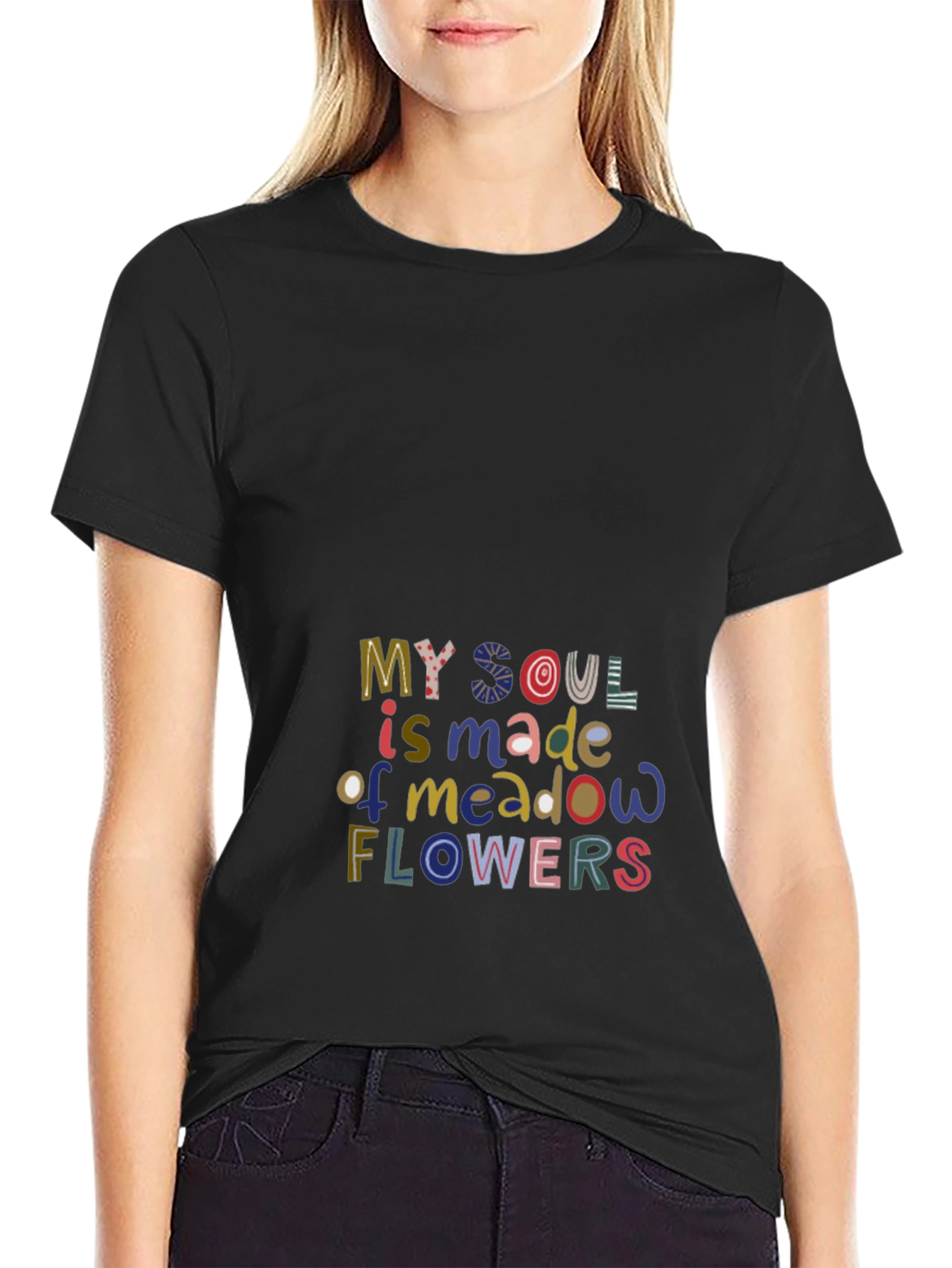 My Soul is Made of Meadow Flowers Graphic Tee