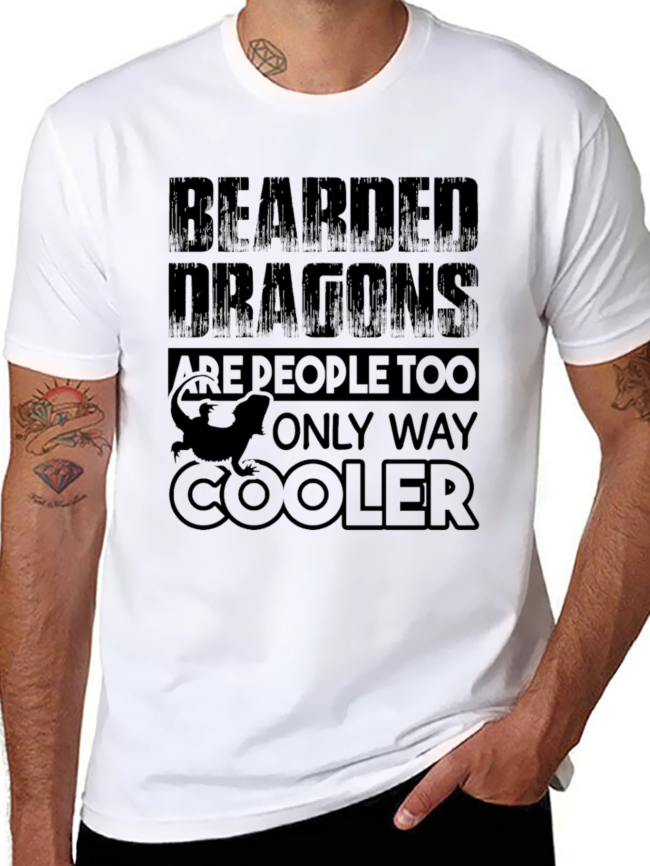Bearded Dragons T-Shirt: Cool Reptile Lover Tee