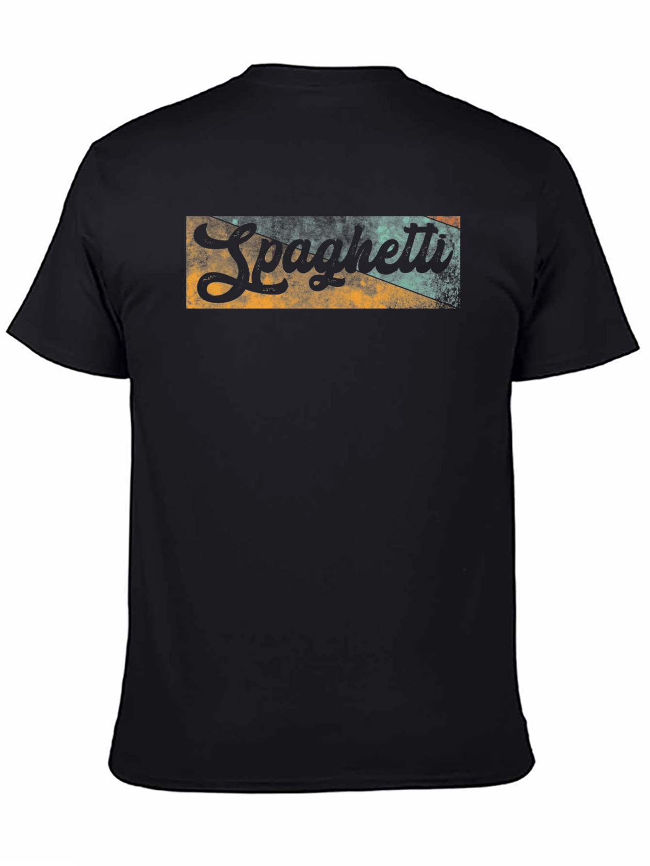 Retro Spaghetti Graphic Tee - Classic Comfort