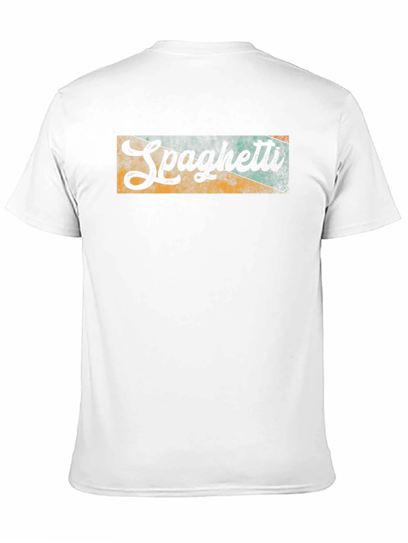 Retro Spaghetti Graphic Tee - Classic Comfort