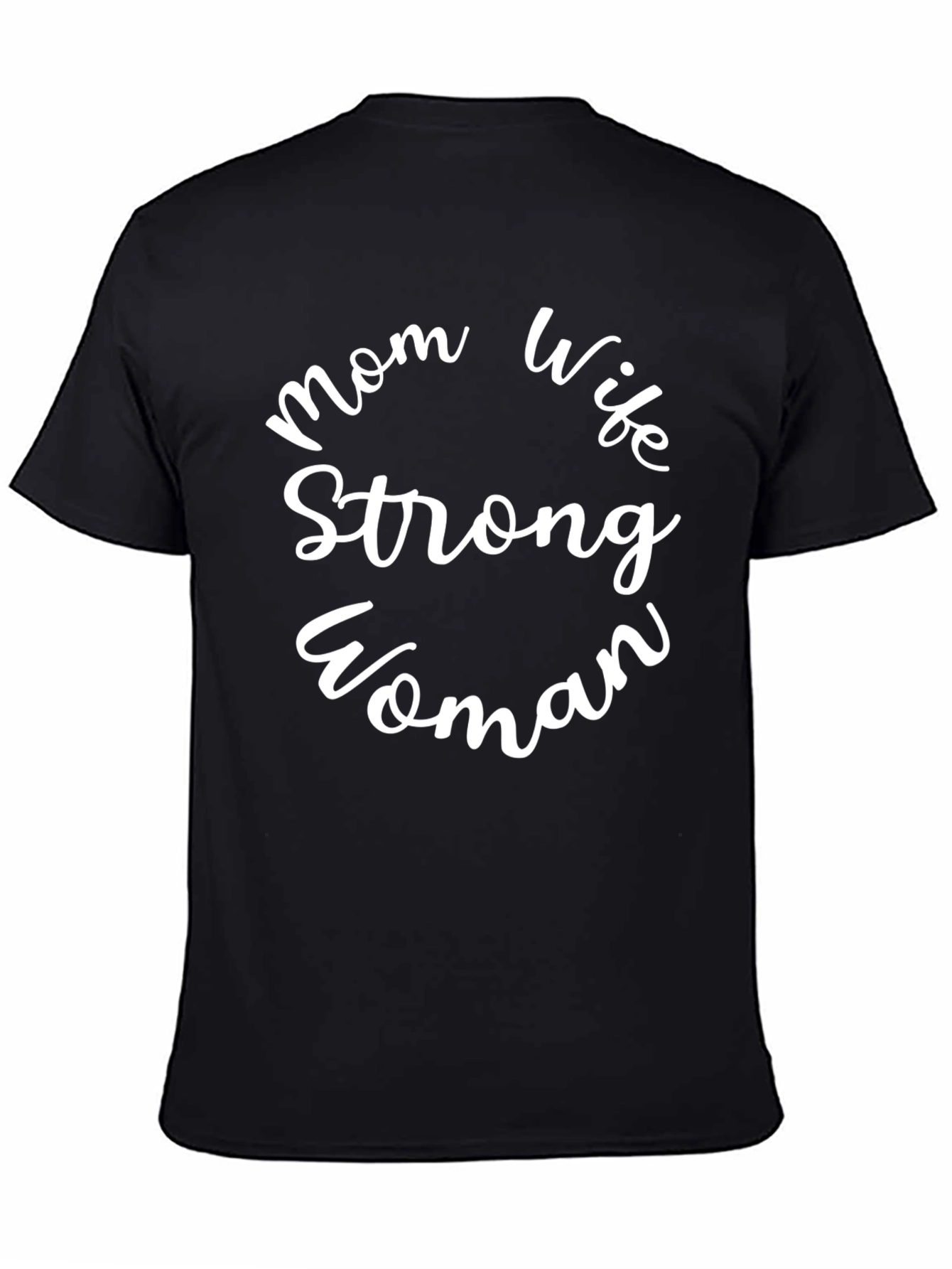 Mom Wife Strong Woman Graphic Tee