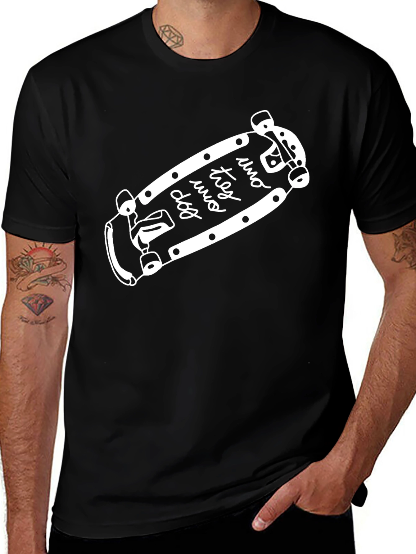Skateboard Graphic T-Shirt