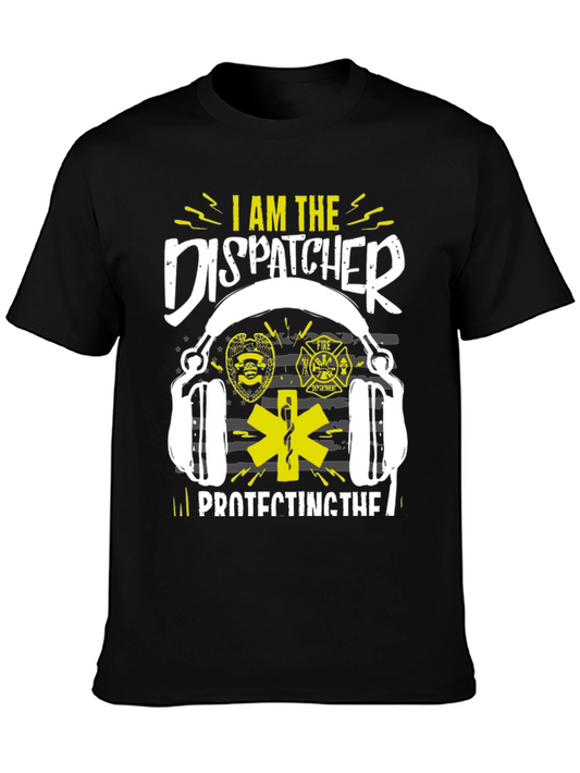Dispatcher T-Shirt - Protect and Serve