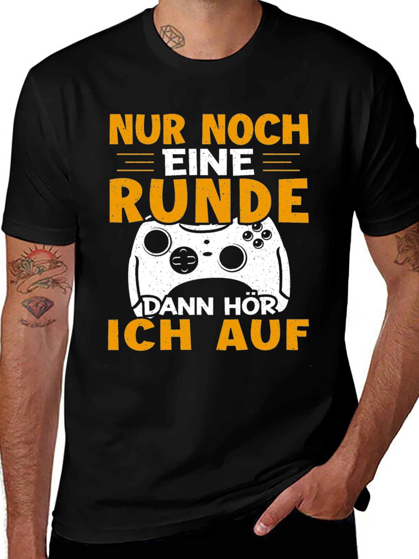 Gaming T-Shirt - Nur Noch Eine Runde
