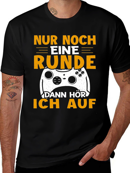 Gaming T-Shirt - Nur Noch Eine Runde