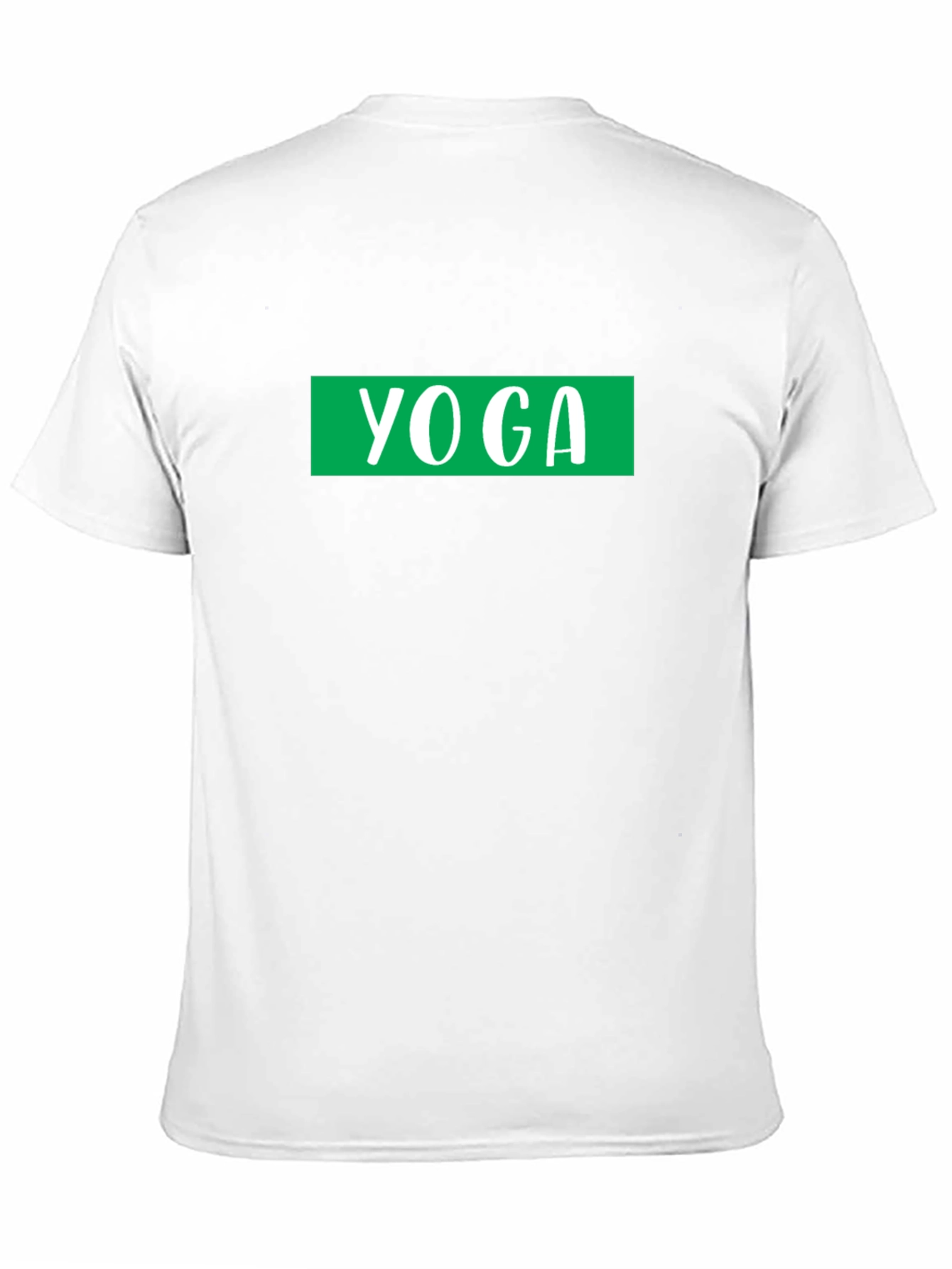 Yoga Graphic Tee - Black Cotton Blend