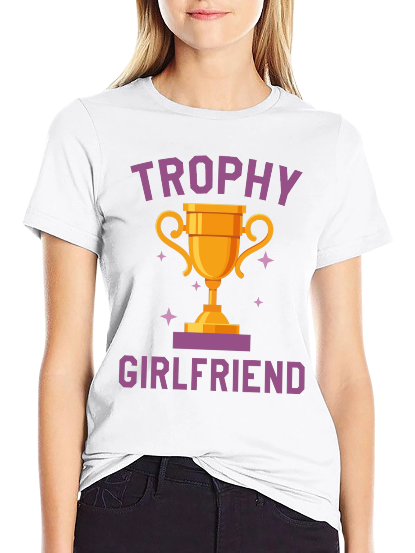 Trophy Girlfriend Graphic T-Shirt