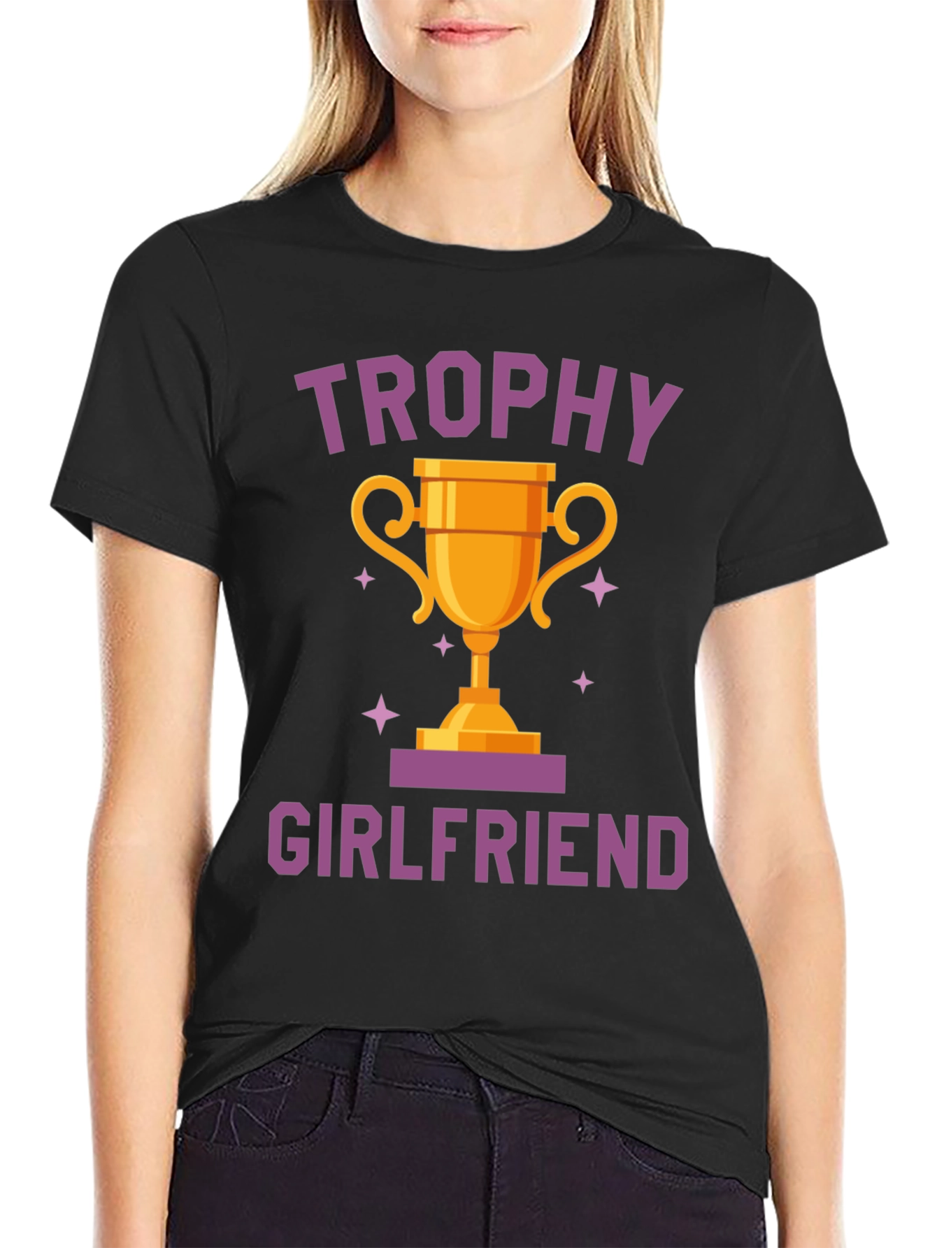 Trophy Girlfriend Graphic T-Shirt
