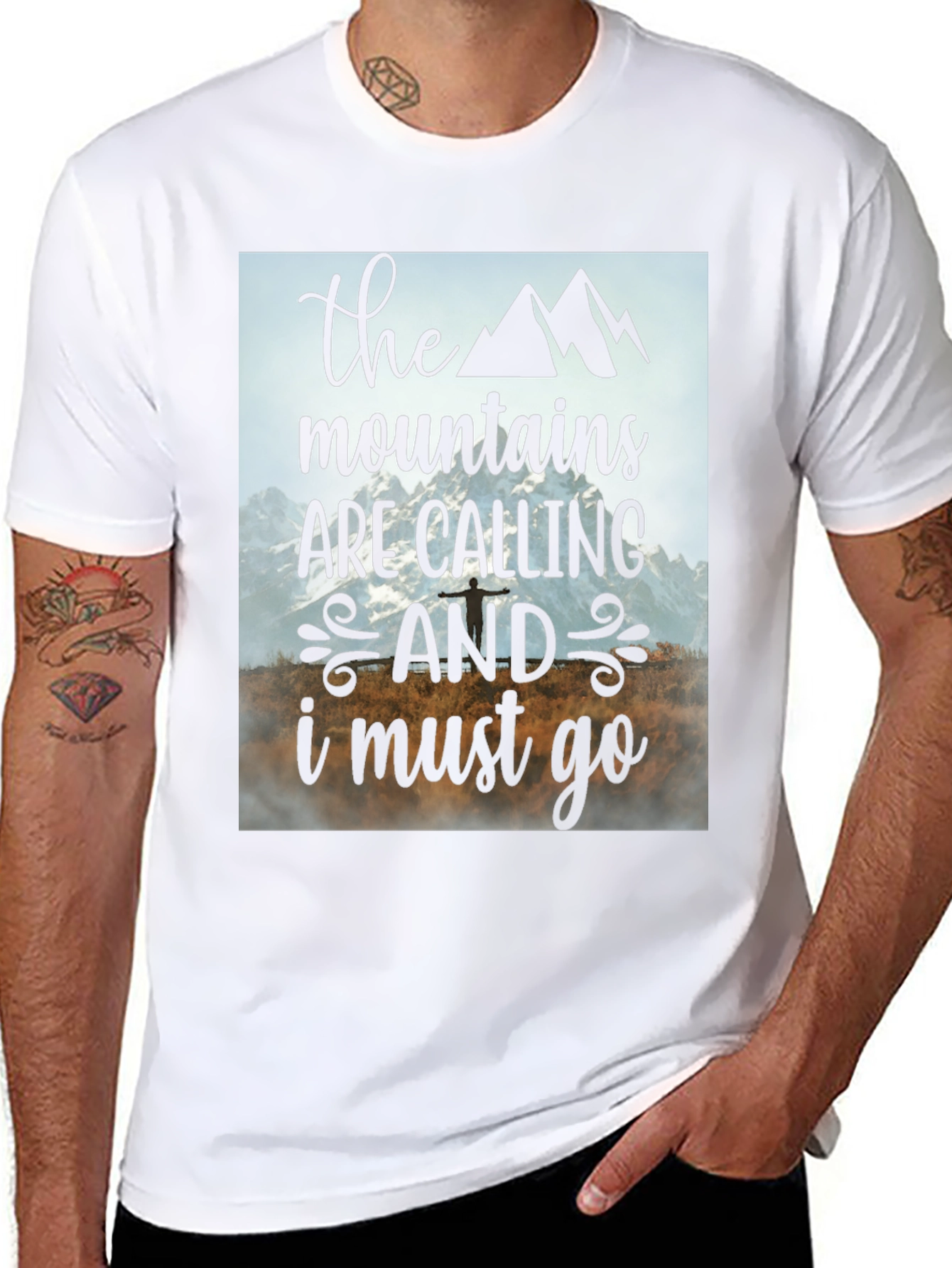 Mountain Calling Graphic T-Shirt