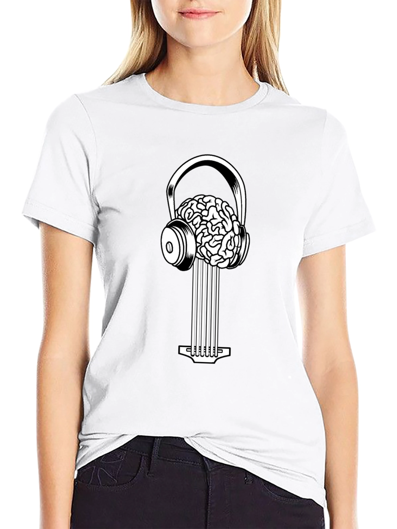 Brain Music T-Shirt: Intelligent Style
