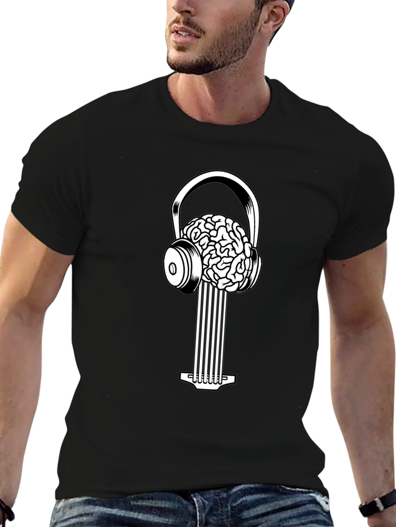 Brain Music T-Shirt: Intelligent Style