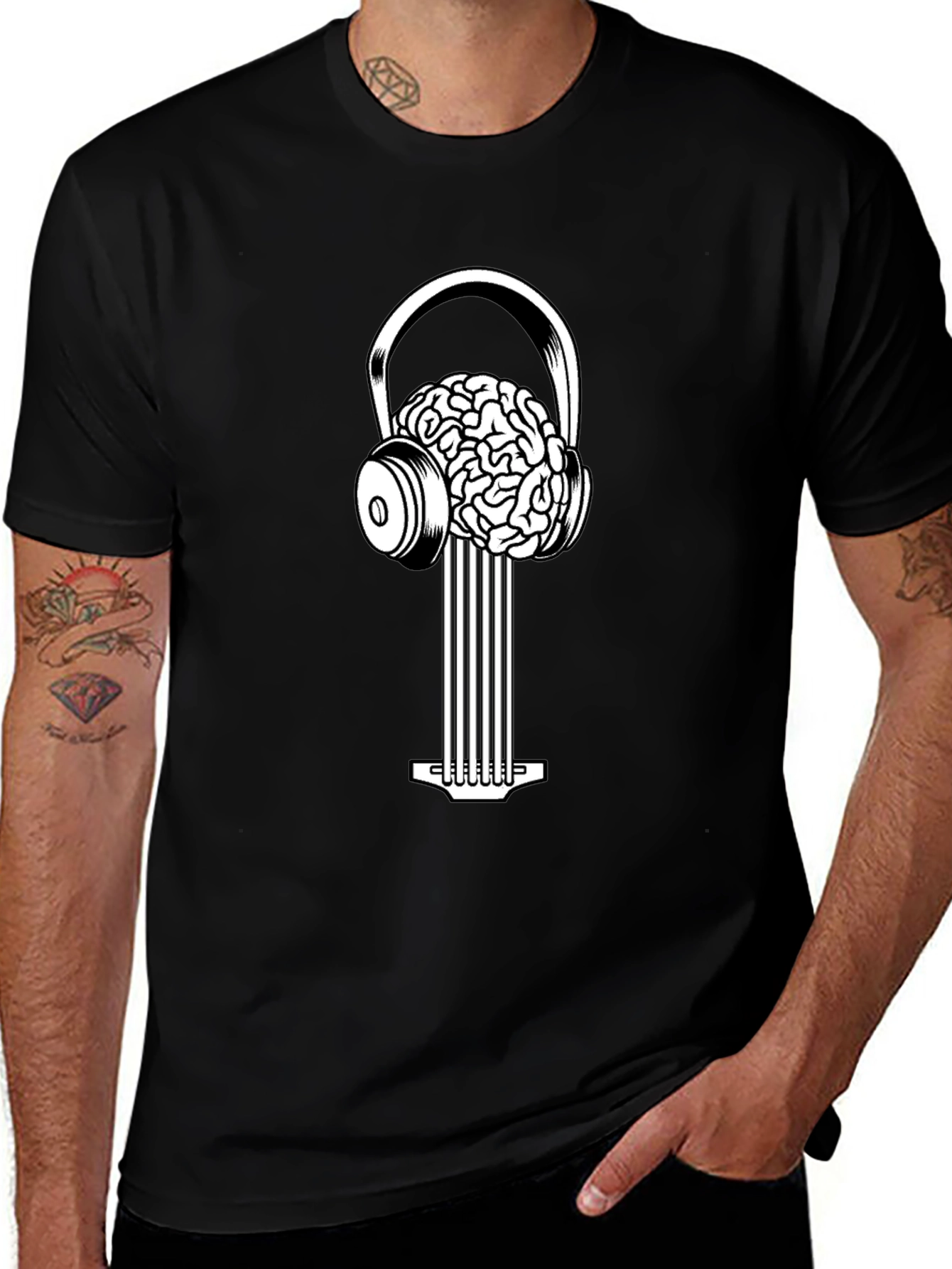 Brain Music T-Shirt: Intelligent Style