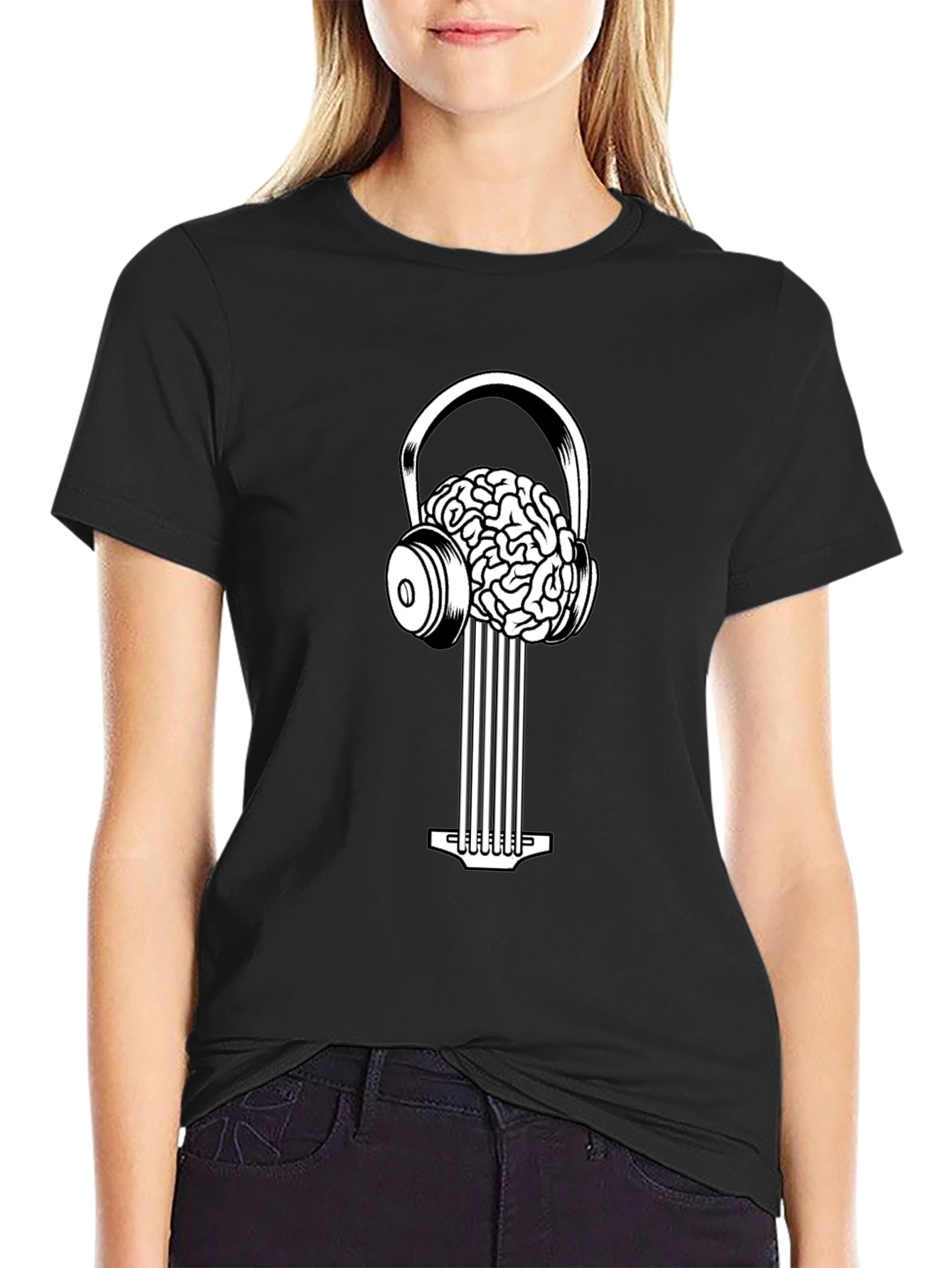 Brain Music T-Shirt: Intelligent Style
