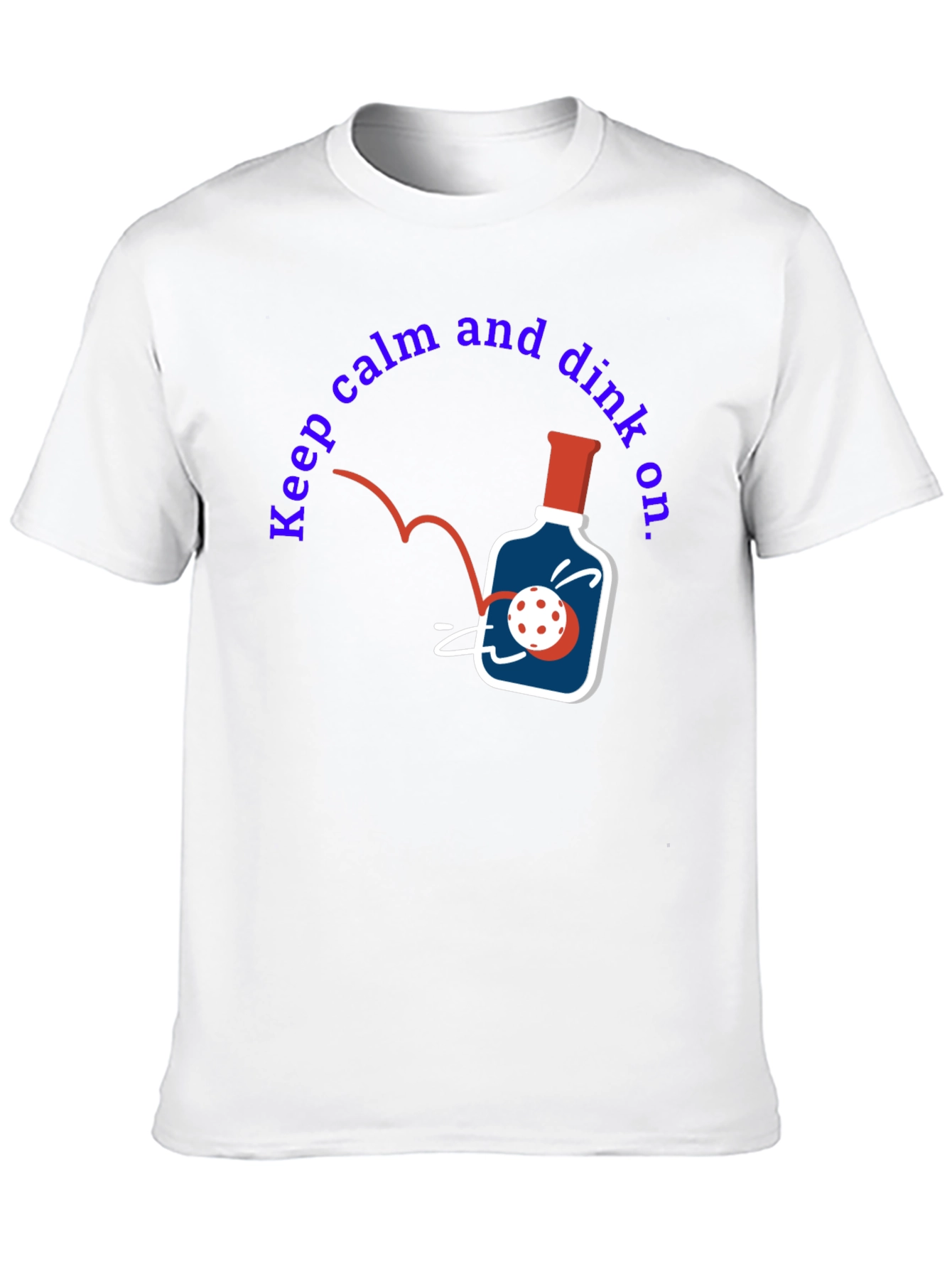 Keep Calm and Dink On Graphic Tee