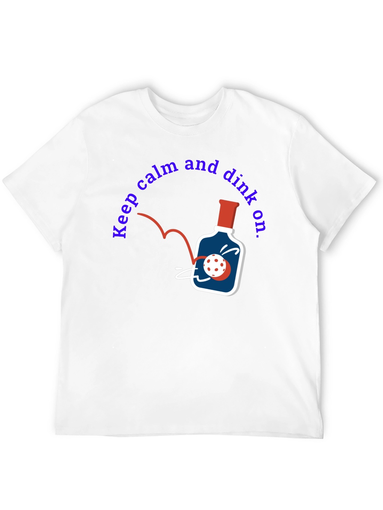 Keep Calm and Dink On Graphic Tee