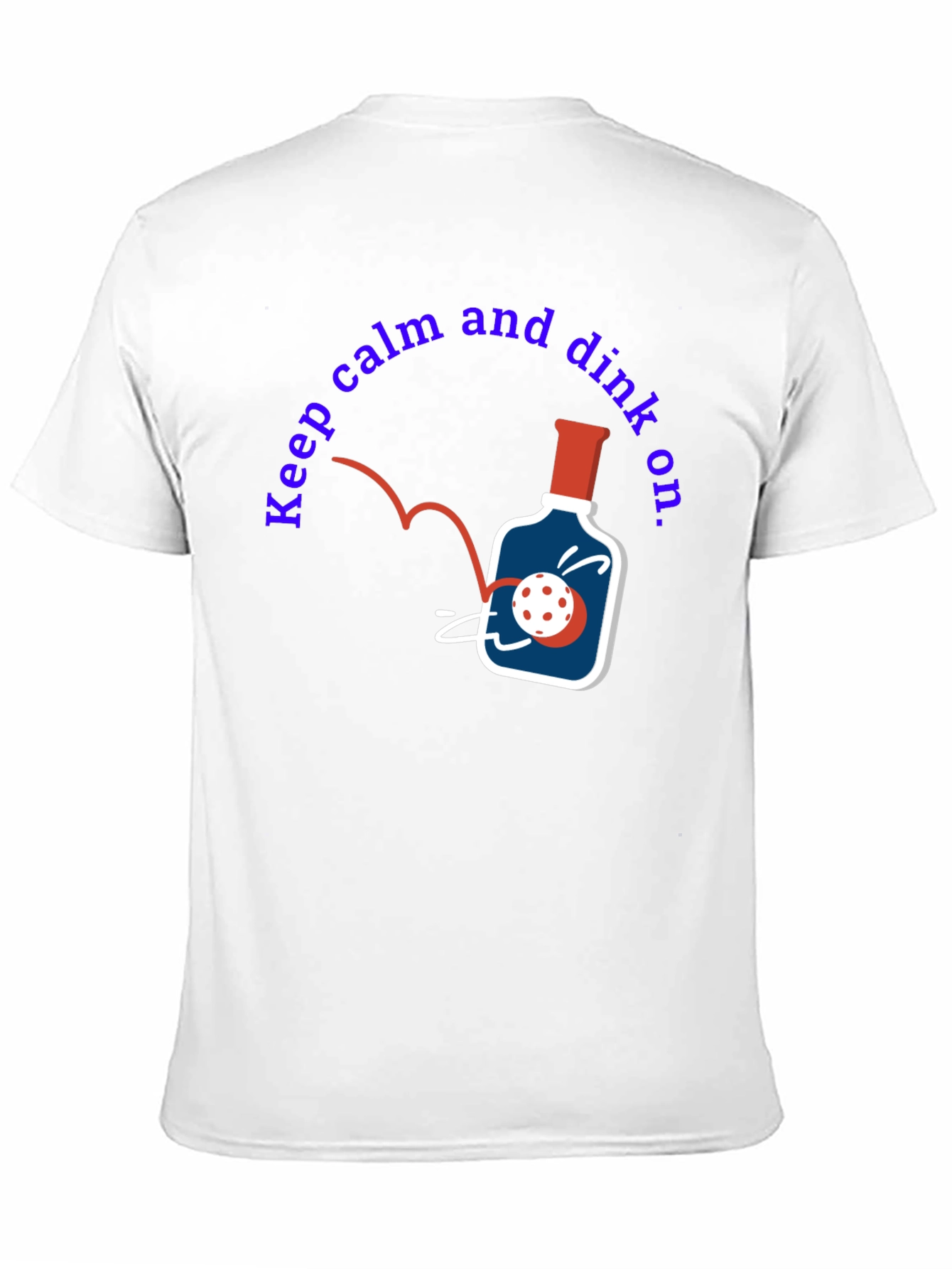 Keep Calm and Dink On Graphic Tee