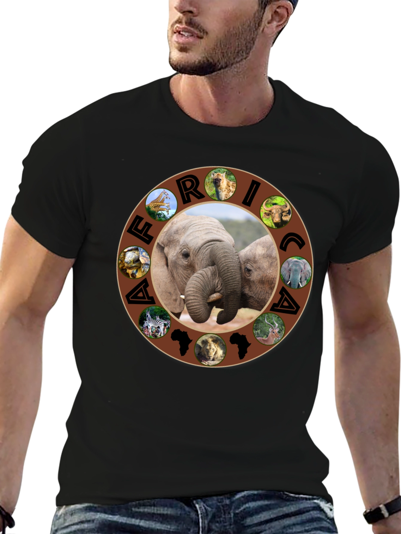 Africa Wildlife Mens T-Shirt