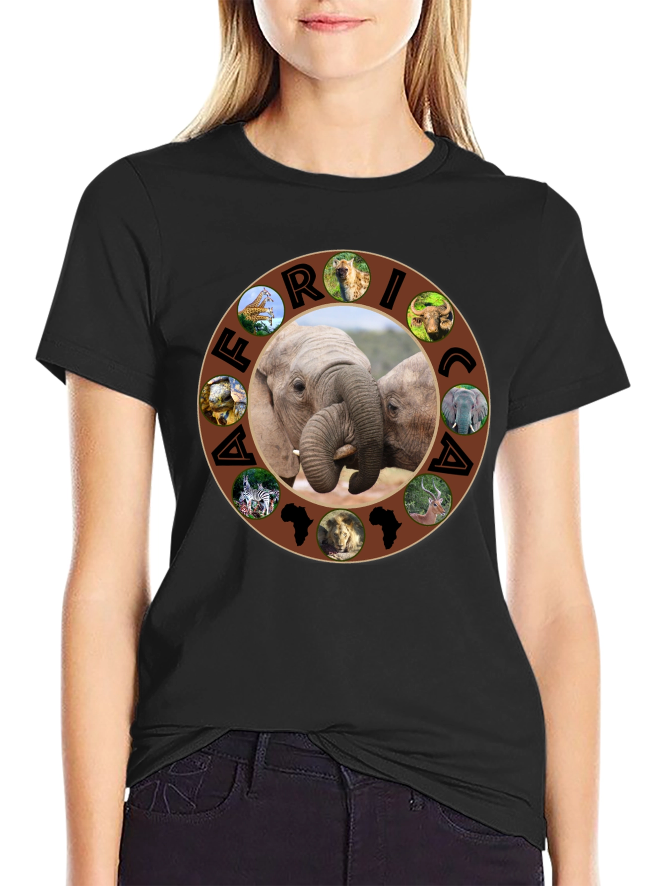 Africa Wildlife Mens T-Shirt