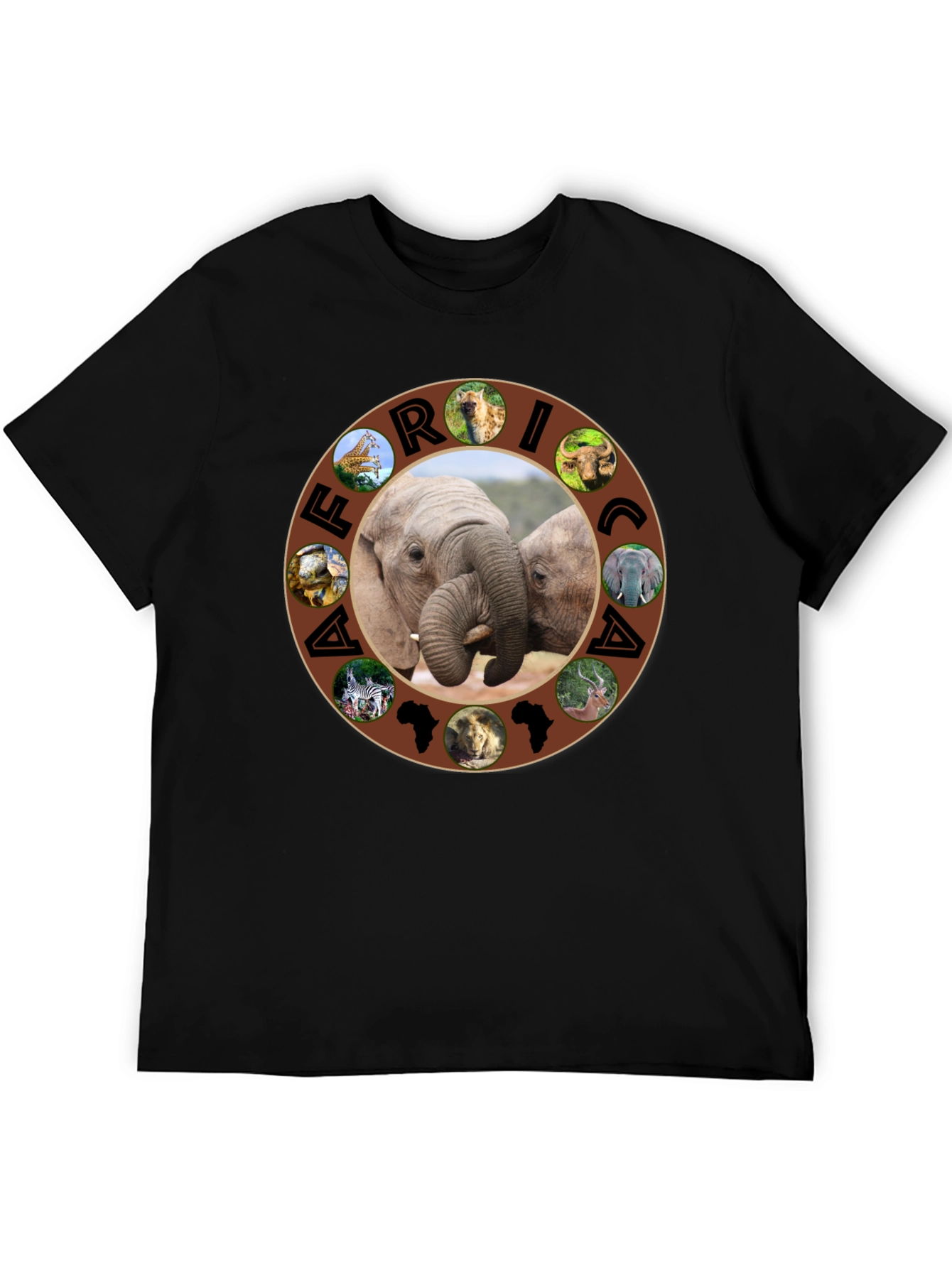 Africa Wildlife Mens T-Shirt