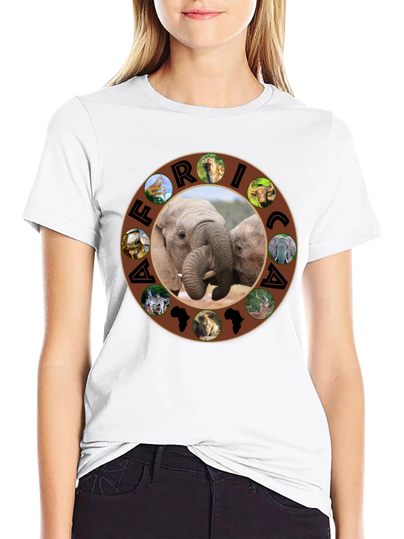 Africa Wildlife Mens T-Shirt
