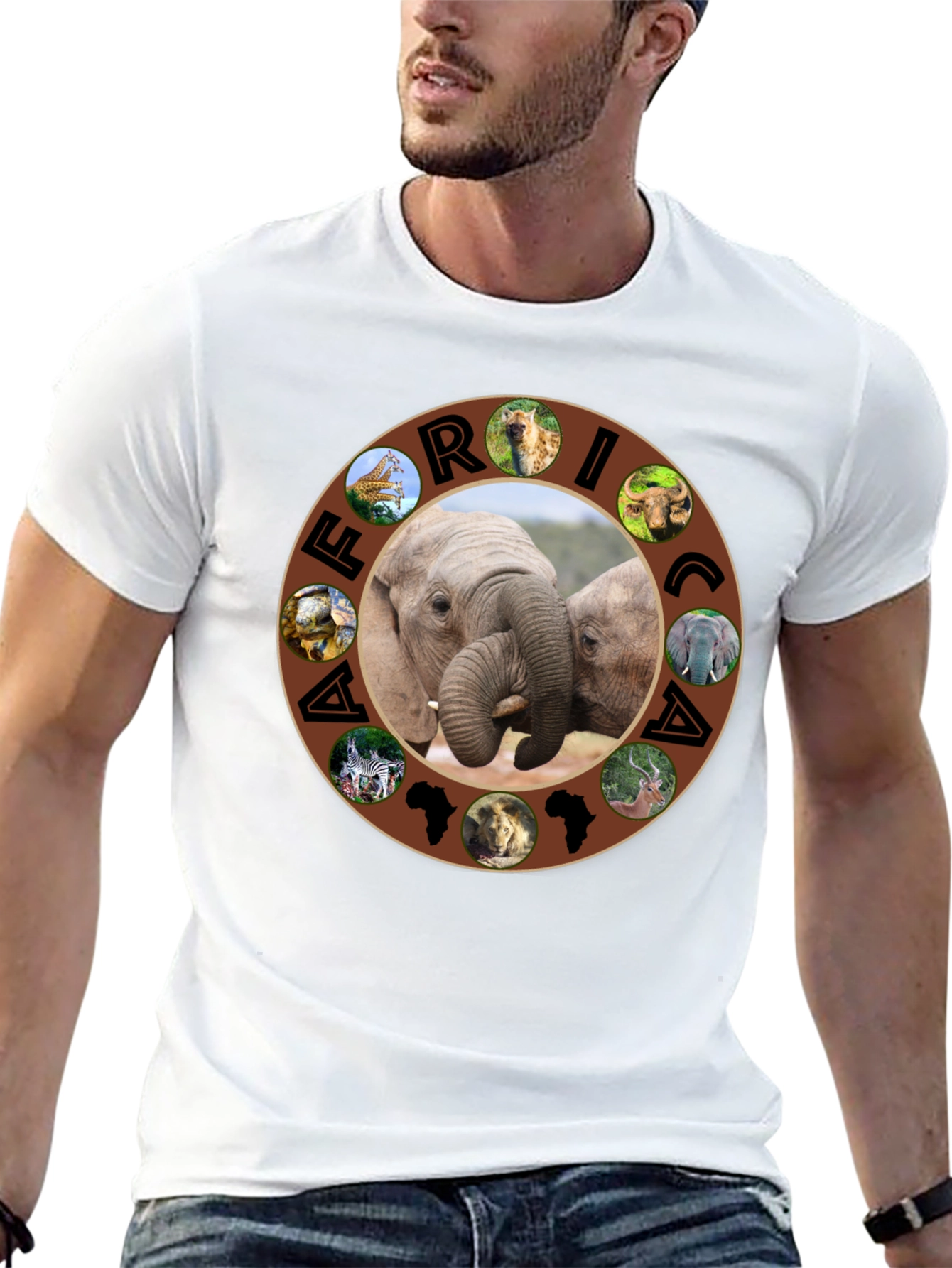 Africa Wildlife Mens T-Shirt