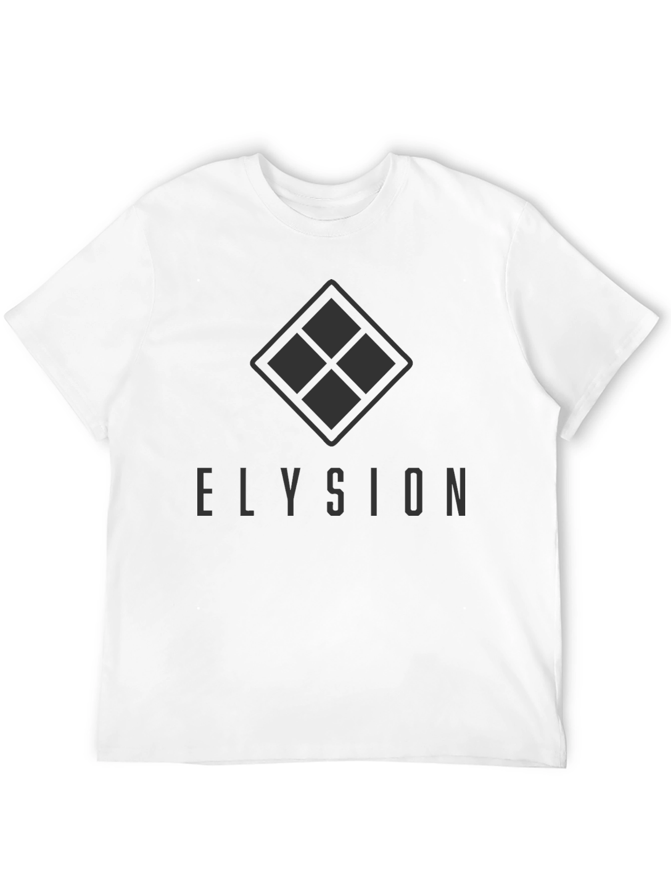 Elysion Diamond Logo Black T-Shirt