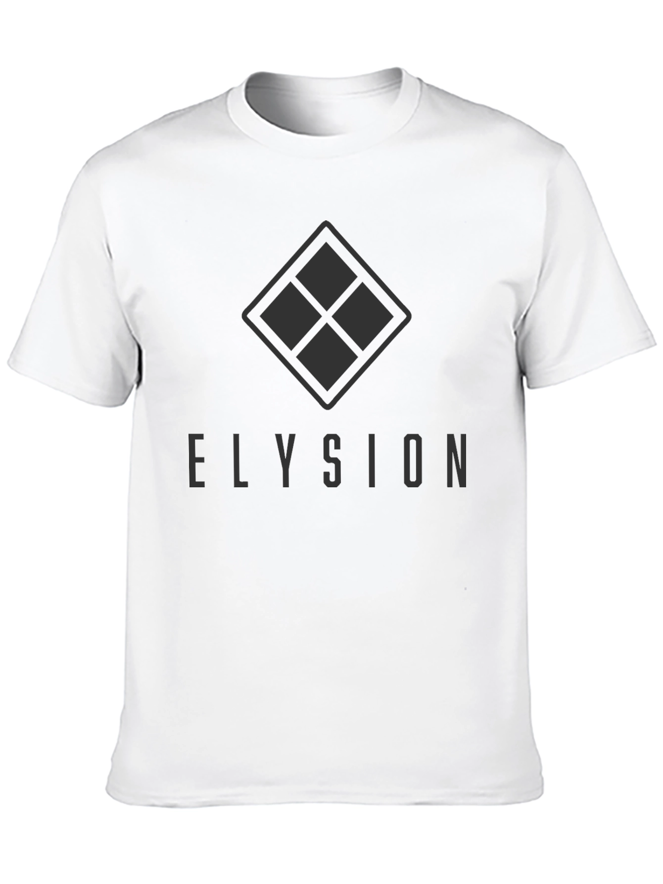 Elysion Diamond Logo Black T-Shirt