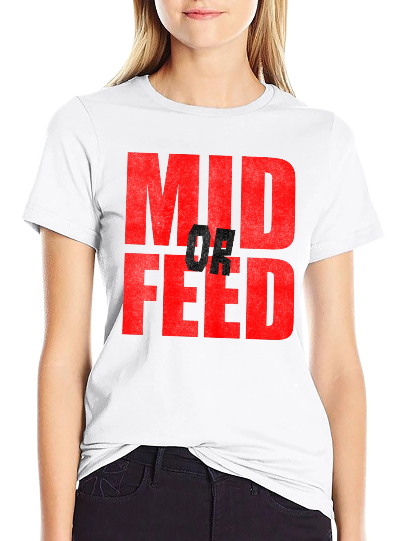 Mid or Feed Graphic Tee - Gamer T-Shirt