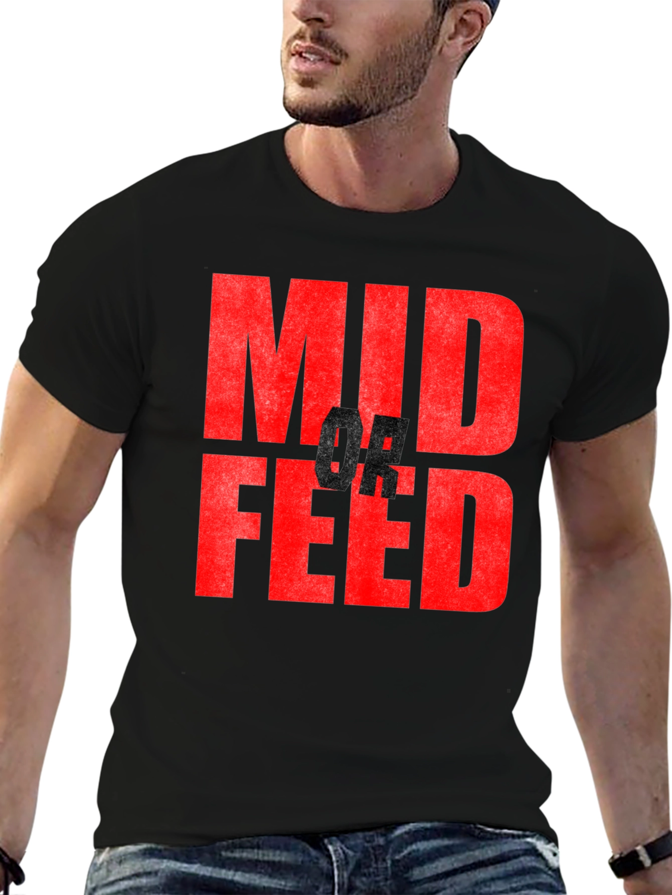 Mid or Feed Graphic Tee - Gamer T-Shirt