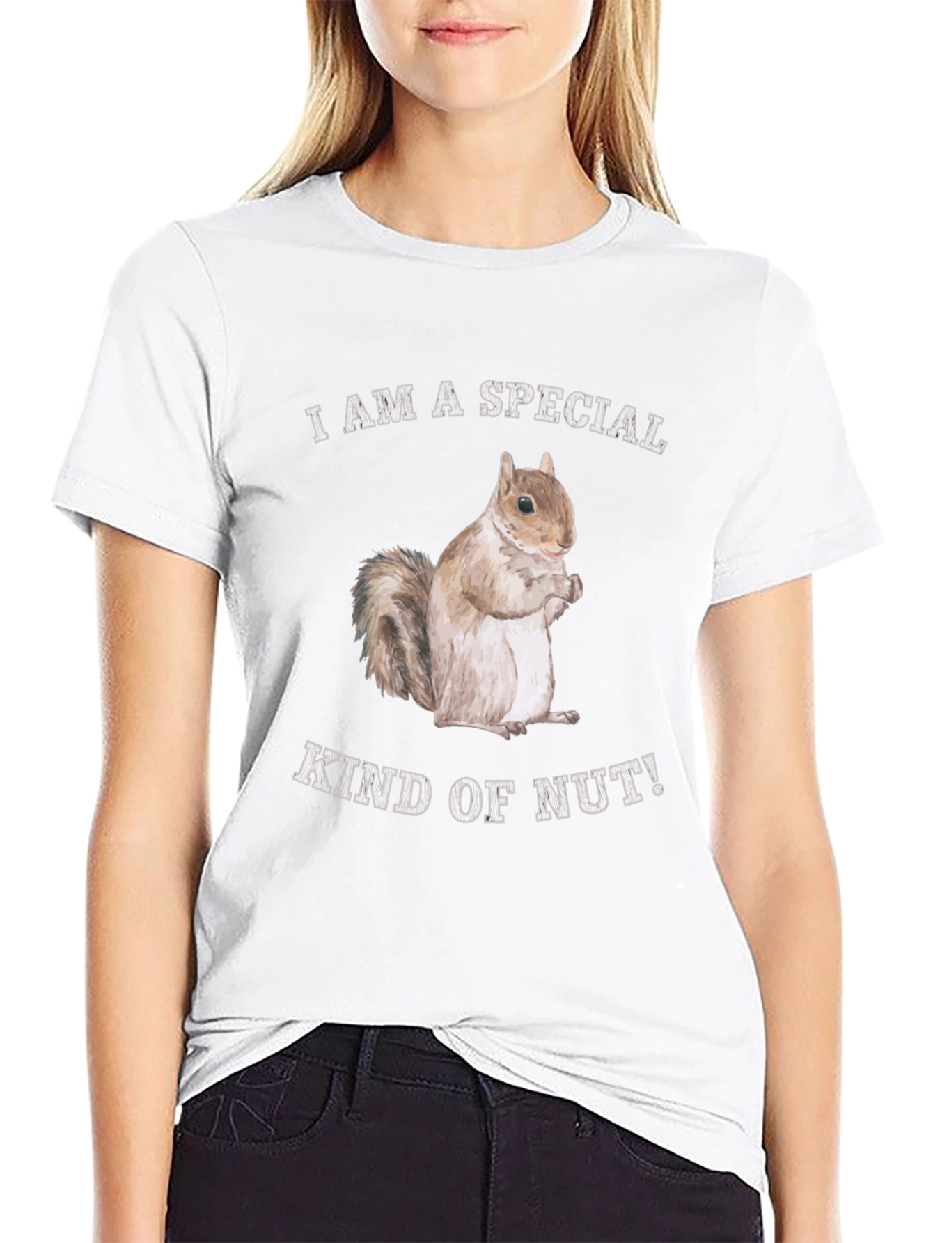 Funny Squirrel Special Kind of Nut Graphic T-Shirt