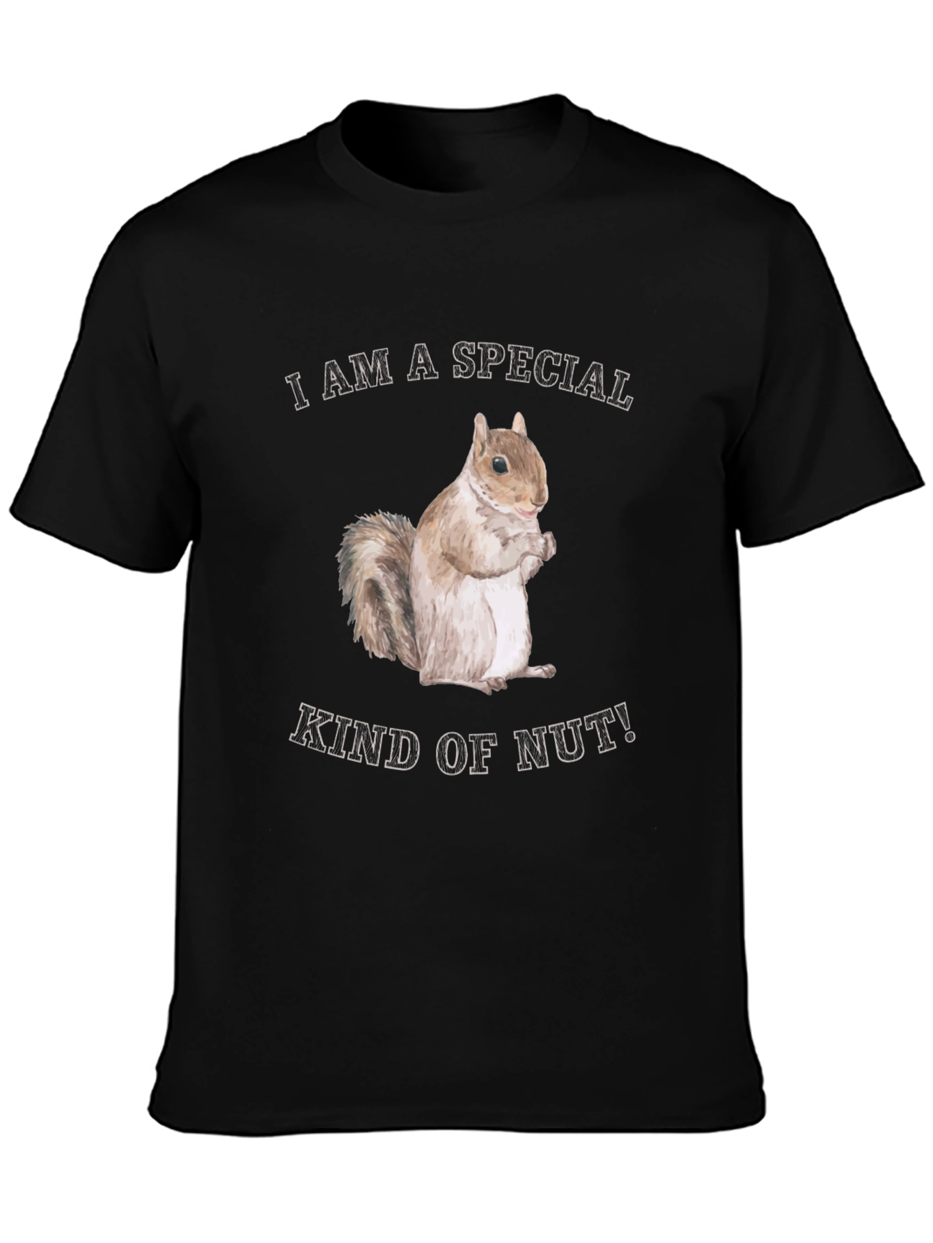 Funny Squirrel Special Kind of Nut Graphic T-Shirt